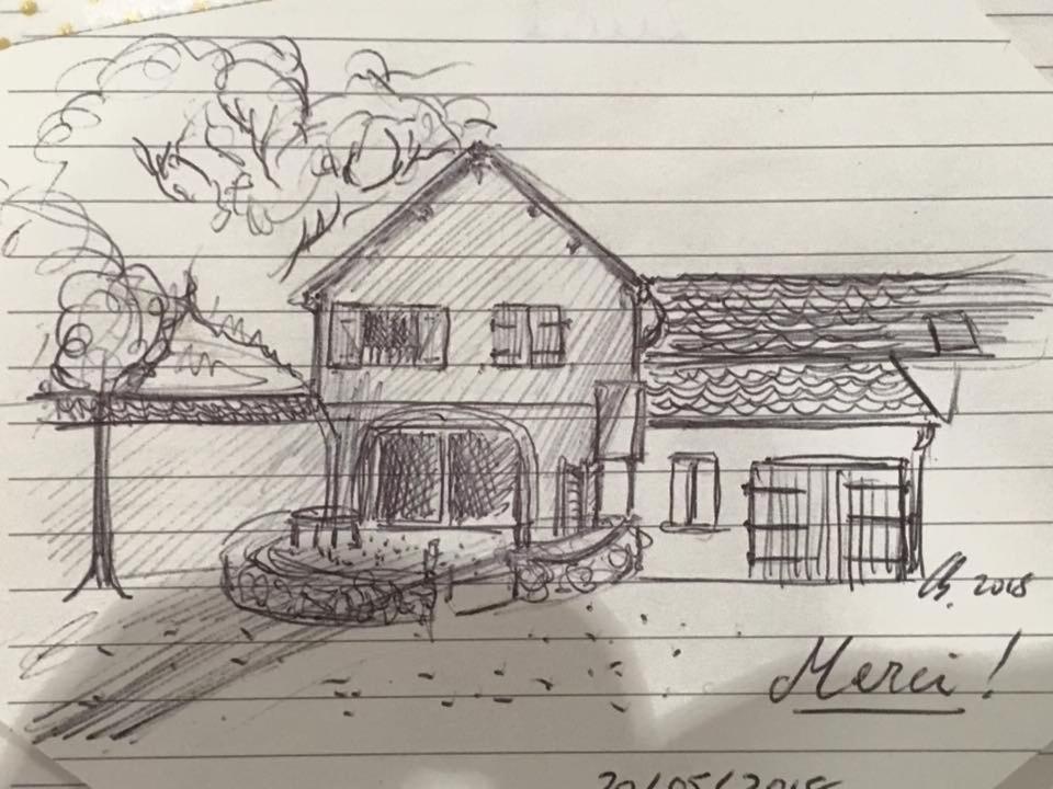 La Maison D'Elise Beine Luaran gambar